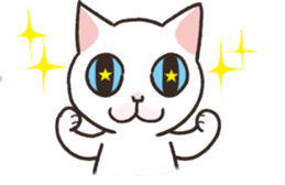 HELLO!Japanese cat sticker #6412351