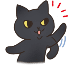 HELLO!Japanese cat sticker #6412352