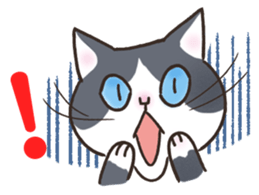 HELLO!Japanese cat sticker #6412353