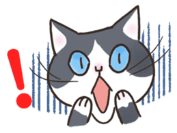 HELLO!Japanese cat sticker #6412353