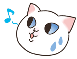 HELLO!Japanese cat sticker #6412354