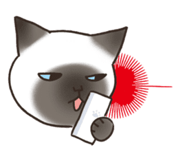 HELLO!Japanese cat sticker #6412377