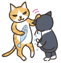 HELLO!Japanese cat sticker #6412381