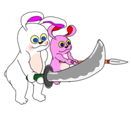 The rabits 2 sticker #6412669