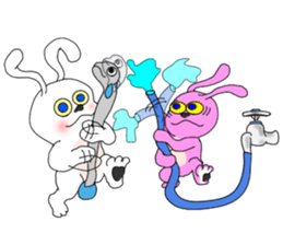 The rabits 2 sticker #6412672