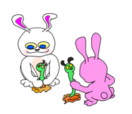 The rabits 2 sticker #6412673