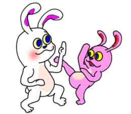 The rabits 2 sticker #6412682