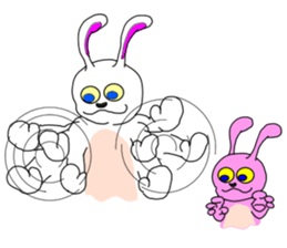 The rabits 2 sticker #6412685