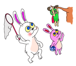 The rabits 2 sticker #6412689