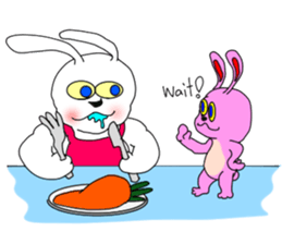 The rabits 2 sticker #6412692