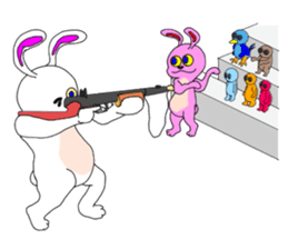 The rabits 2 sticker #6412697