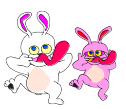 The rabits 2 sticker #6412703