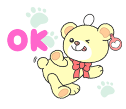 LOVE LOVE!!kuma2(Traditional Chinese) sticker #6413311