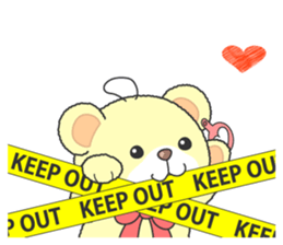 LOVE LOVE!!kuma2(Traditional Chinese) sticker #6413313