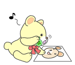 LOVE LOVE!!kuma2(Traditional Chinese) sticker #6413326