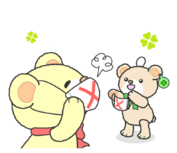 LOVE LOVE!!kuma2(Traditional Chinese) sticker #6413331