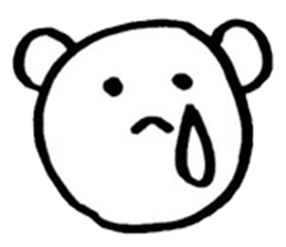 Brush pen. Handwriting  Sticker 1 sticker #6413589