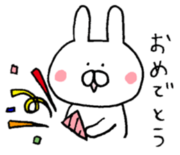 Mr. rabbit of Tottori valve sticker #6413652