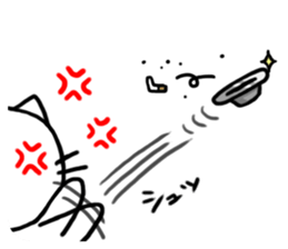 Cutie actress cat sticker #6413702