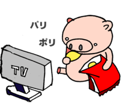 Loose pig super sticker #6413719