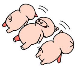 Loose pig super sticker #6413727