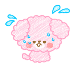 Crayon touch animals sticker #6413955