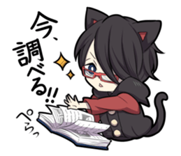 BLACK KITTEN 4 sticker #6414987