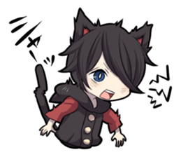 BLACK KITTEN 4 sticker #6414992