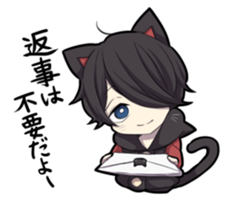 BLACK KITTEN 4 sticker #6414996