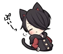 BLACK KITTEN 4 sticker #6414998