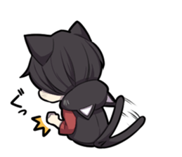 BLACK KITTEN 4 sticker #6415013
