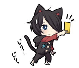 BLACK KITTEN 4 sticker #6415014
