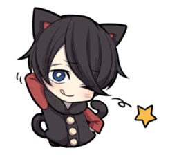 BLACK KITTEN 4 sticker #6415019