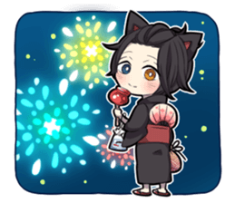 BLACK KITTEN 4 sticker #6415023