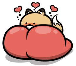 Don't think to much! Yabee Bear sticker #6415423