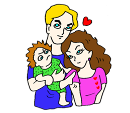 Tsundere mom2 sticker #6415665