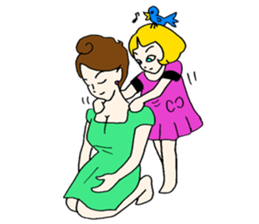 Tsundere mom2 sticker #6415666