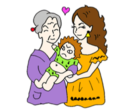 Tsundere mom2 sticker #6415682