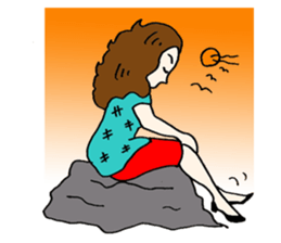 Tsundere mom2 sticker #6415702