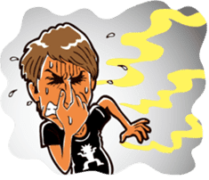 Wah Man of the world . sticker #6416072