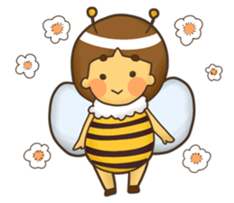 HONEY BEE & VESPA sticker #6416664