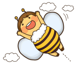 HONEY BEE & VESPA sticker #6416665