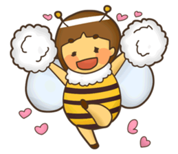 HONEY BEE & VESPA sticker #6416668