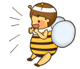 HONEY BEE & VESPA sticker #6416669