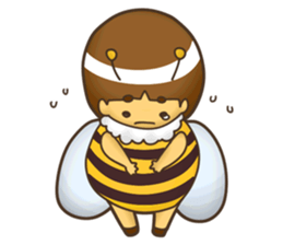 HONEY BEE & VESPA sticker #6416671