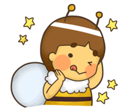 HONEY BEE & VESPA sticker #6416673
