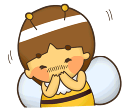 HONEY BEE & VESPA sticker #6416674