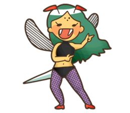 HONEY BEE & VESPA sticker #6416684