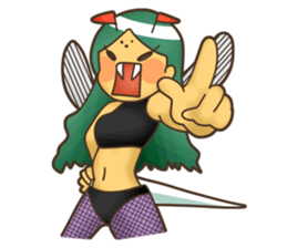 HONEY BEE & VESPA sticker #6416691