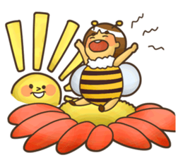 HONEY BEE & VESPA sticker #6416699
